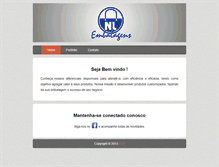 Tablet Screenshot of nlembalagens.com.br